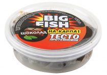 Тесто готовое в баночках "BIG FISH" НА КАРПА + "ШОКОЛАД" 100гр.(005.6398)