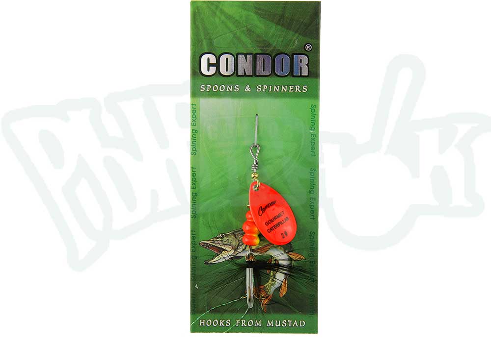 Блесна вращ.Condor Gourmet Caterpillar, р-р 2мм, 6г, цв.CB09(511226CB09)
