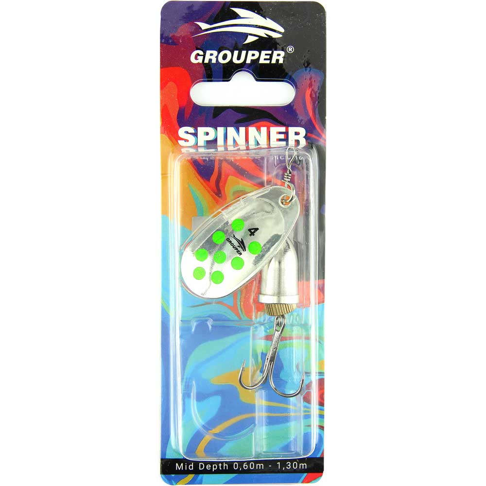 Блесна вертушка Spinner Grouper 4 цвет 015