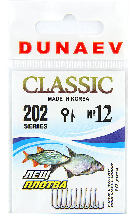 Крючок Dunaev Classic 202#12