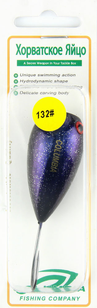 Воблер Columbia Хорватское Яйцо 55мм; 12гр (цв.132)
