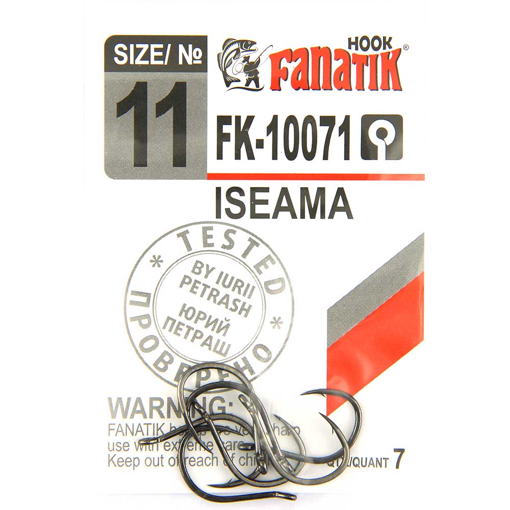 Крючки FANATIK FK-10071 ISEAMA  №11 (7)