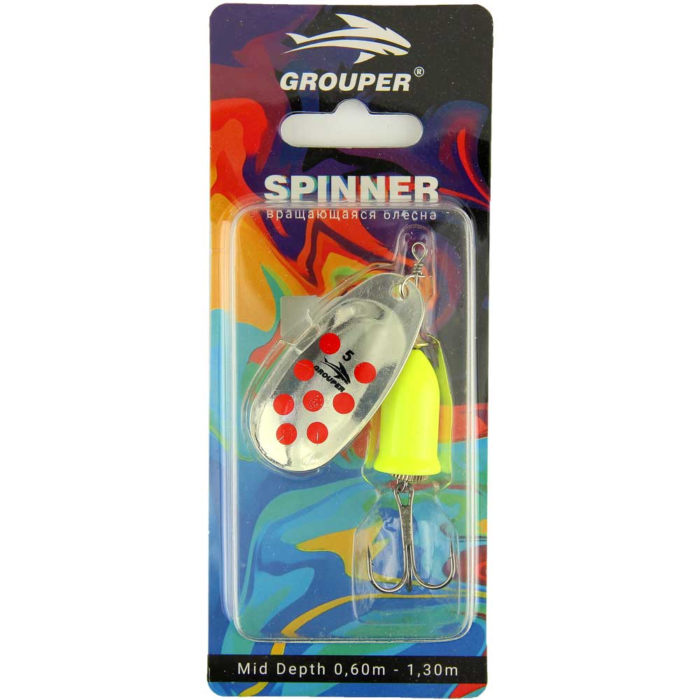Блесна вертушка Spinner Grouper 5 цвет 006
