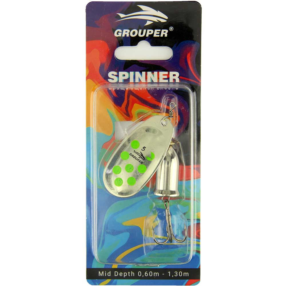 Блесна вертушка Spinner Grouper 5 цвет 015
