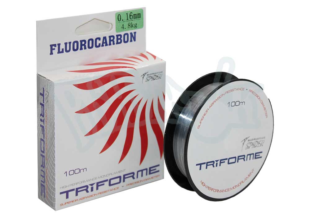 Леска Daiwa Triforme FLUOROCARBON (белая)100м 0,3