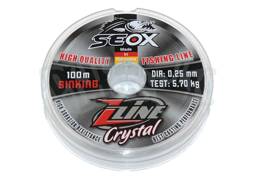 Леска SEOX-Cristal-sinking 100м (025)