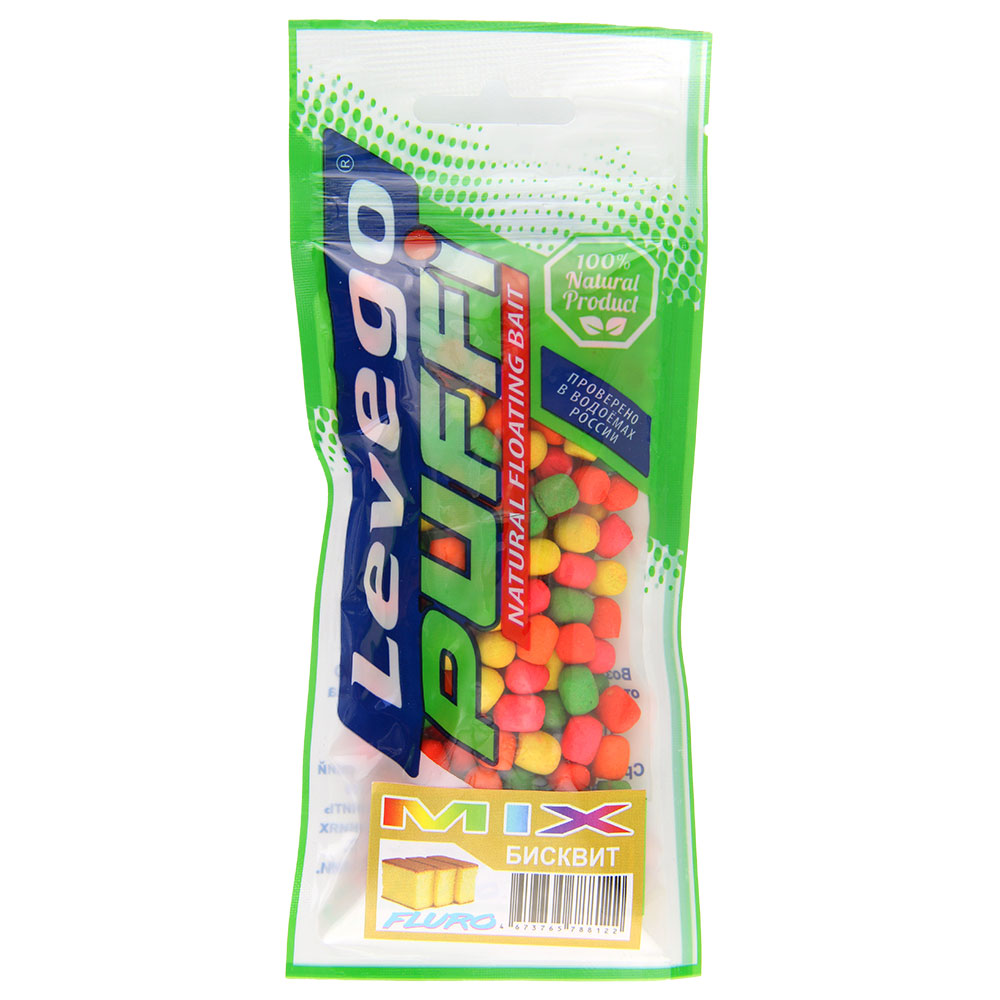 Тесто плавающее PUFFI LEVEGO mix 15гр БИСКВИТ