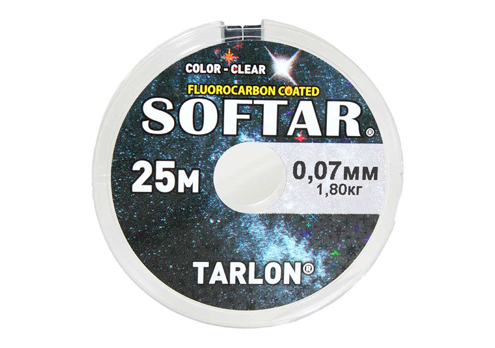 Леска Tarlon SOFTAR 25м (цвет - прозрачный) (011) 