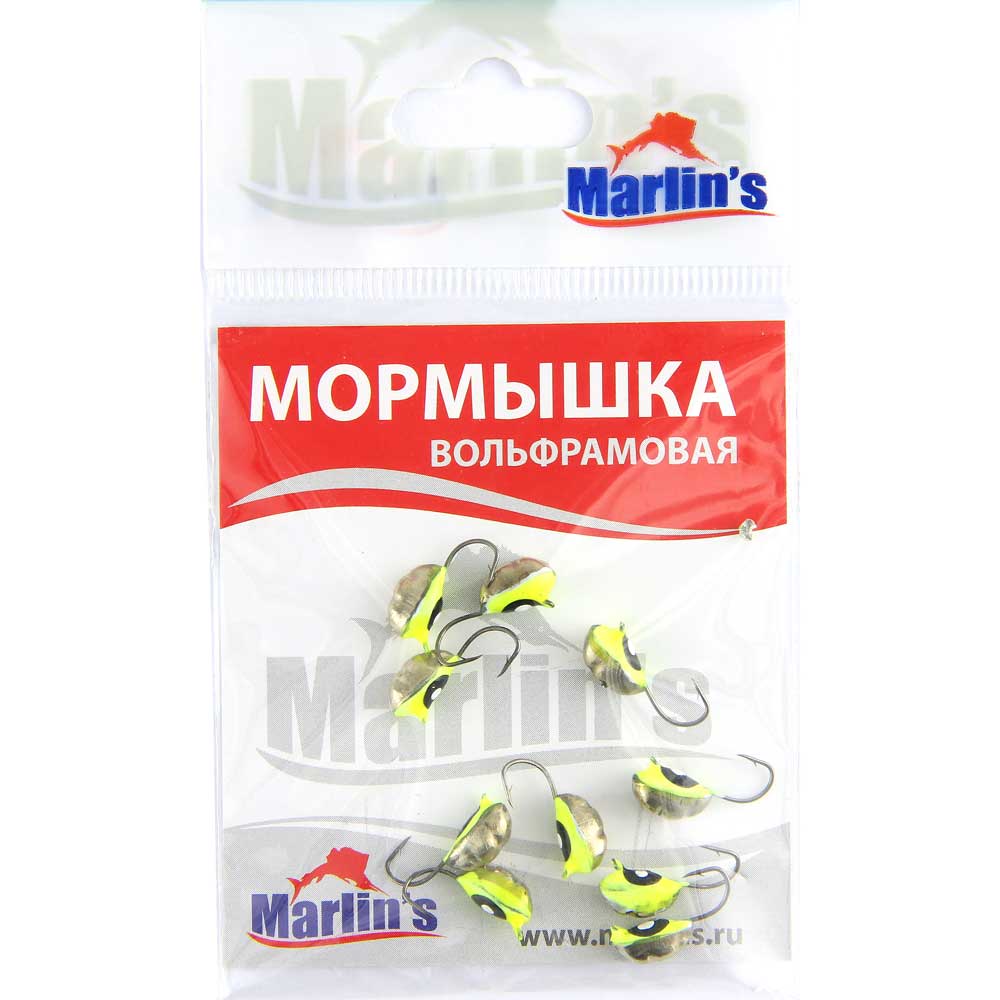 Мормышка вольфрам Marlin`s Вятская личинка №3 7100-213