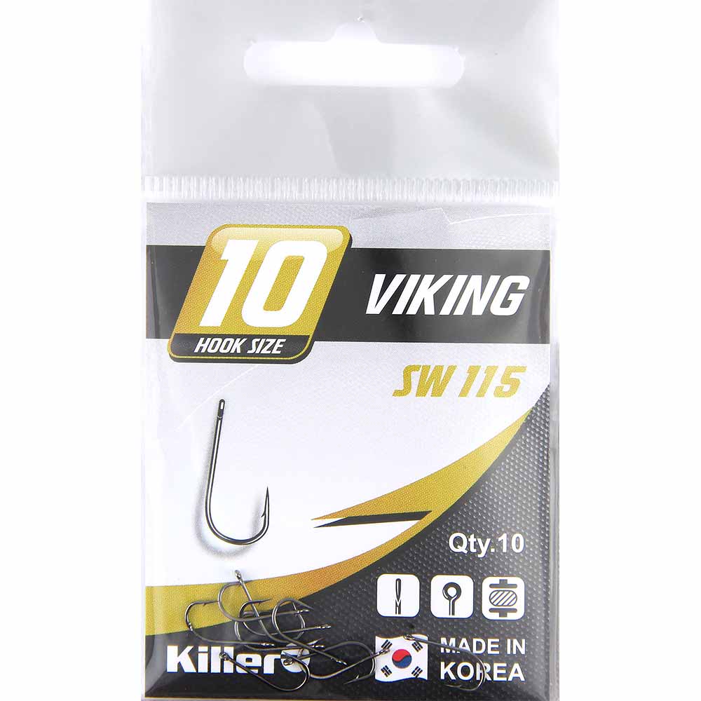 Крючки Killer VIKING №10 (115)