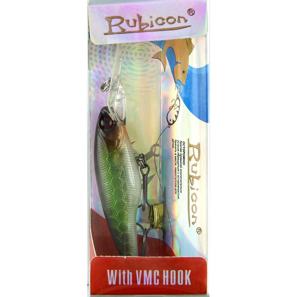 Воблер RUBICON WALKER Minnow SP, 60mm, 5.3gr, depth 0-21.5m, 33051-F1125