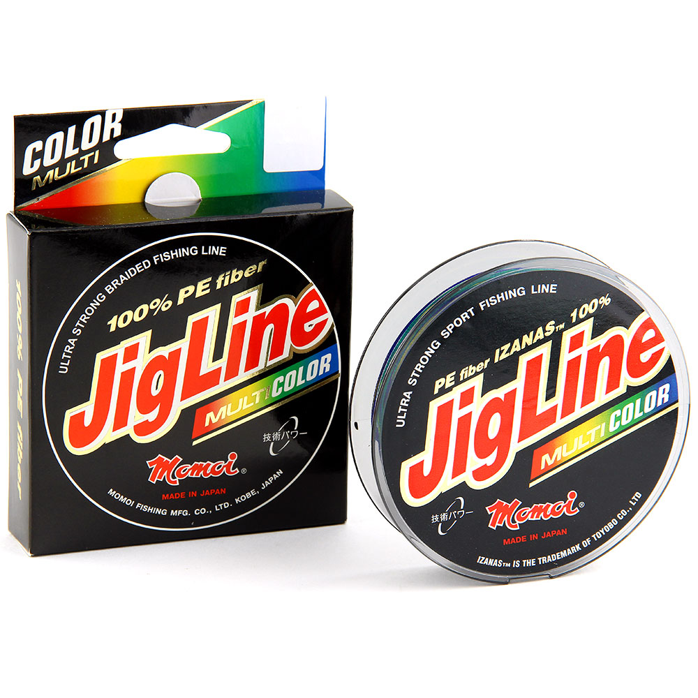 Леска-шнур JigLine Multicolor 7кг, 100м (0,10)