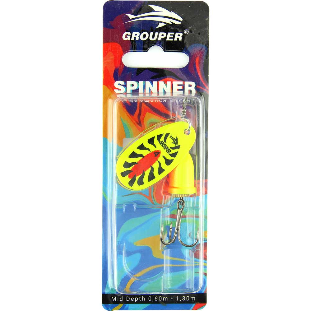 Блесна вертушка Spinner Grouper 4 цвет 002