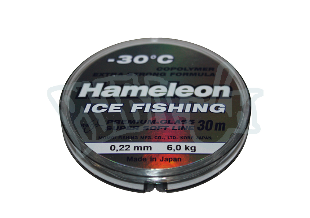 Леска Hameleon ICE Fishing 30м, серебряный (022)