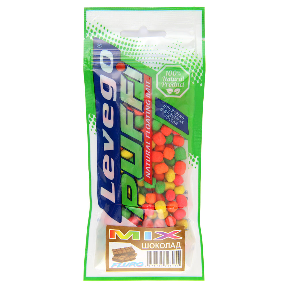 Тесто плавающее PUFFI LEVEGO mix 15гр ШОКОЛАД