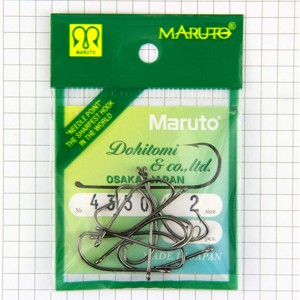 Крючки Maruto 4330 BN №2 (10шт.) универсал