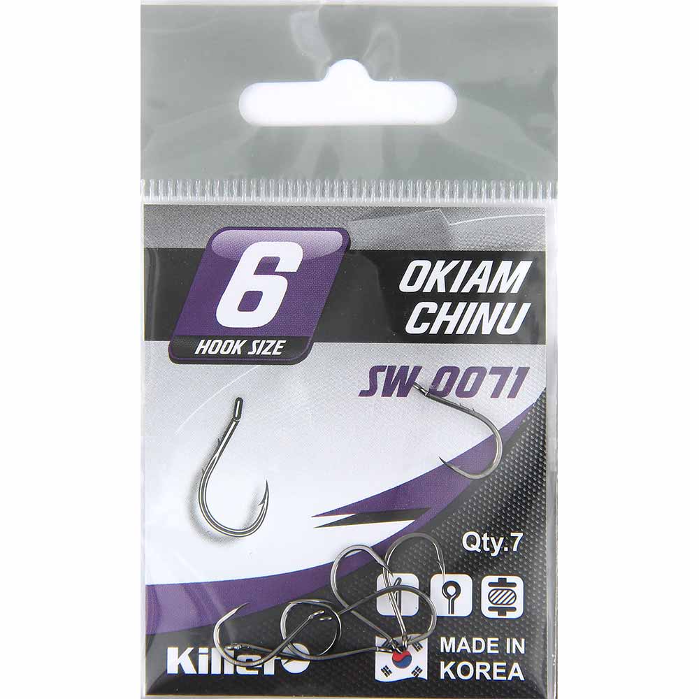 Крючки Killer OKIAM-CHINU №6 (0071)