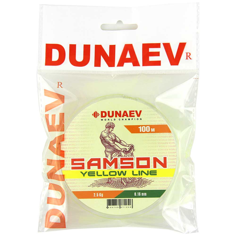 Леска DUNAEV Samson Yellow 100м 0.32мм