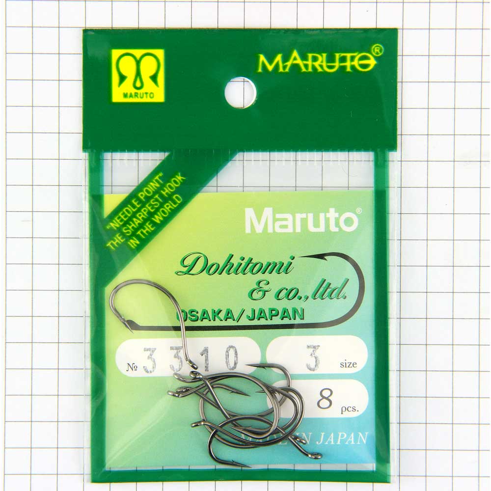 Крючки Maruto 3310 BN №3 (10шт.) универсал