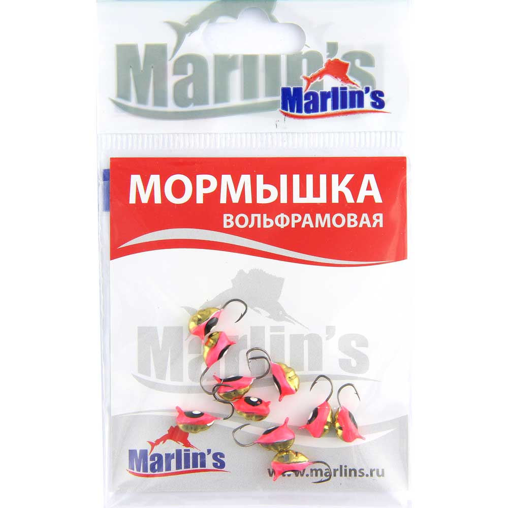 Мормышка вольфрам Marlin`s Вятская личинка №2 7100-102