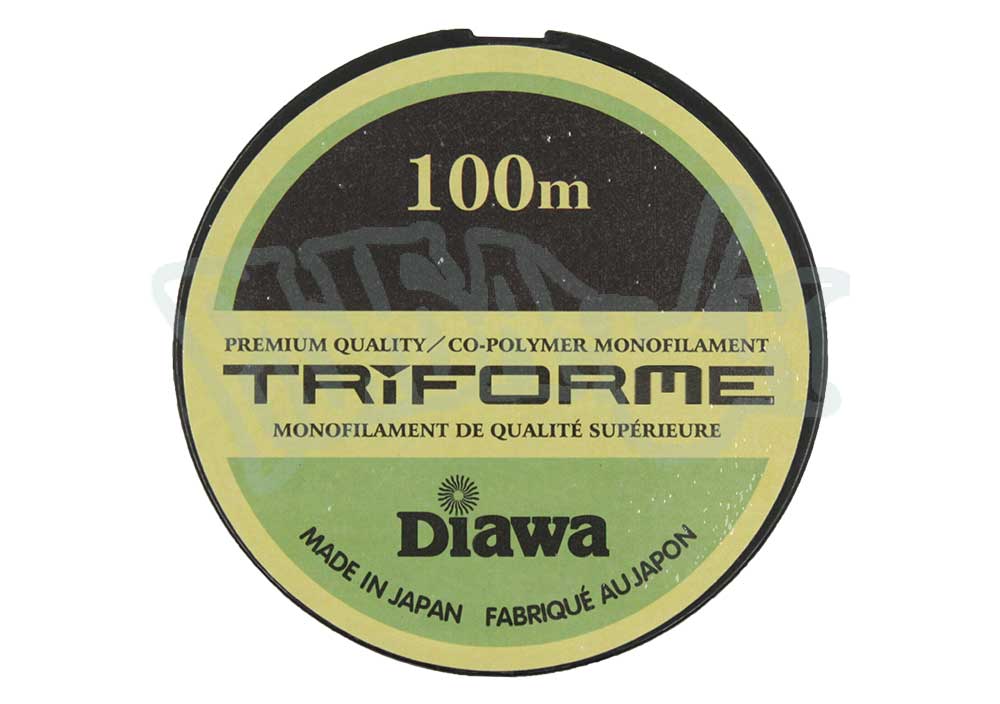 Леска Daiwa Triforme FLUOROCARBON (зеленая)100м 0,35