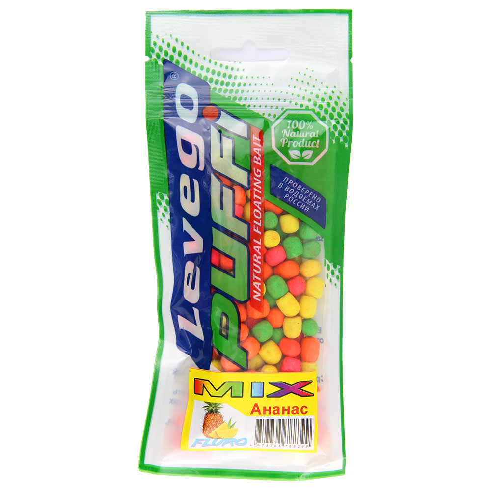Тесто плавающее PUFFI LEVEGO mix 15гр АНАНАС