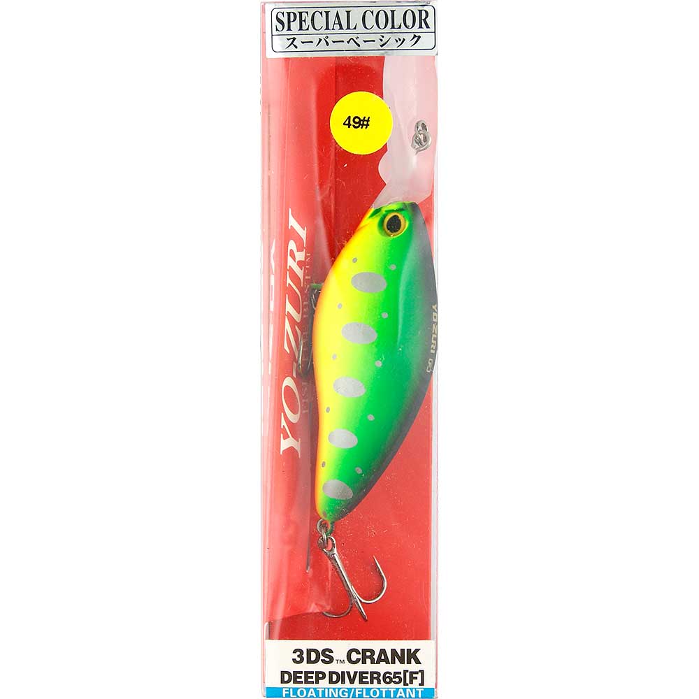 Воблер YO-ZURI CRANK Deep Diver 65мм, 17гр. (цв.49)