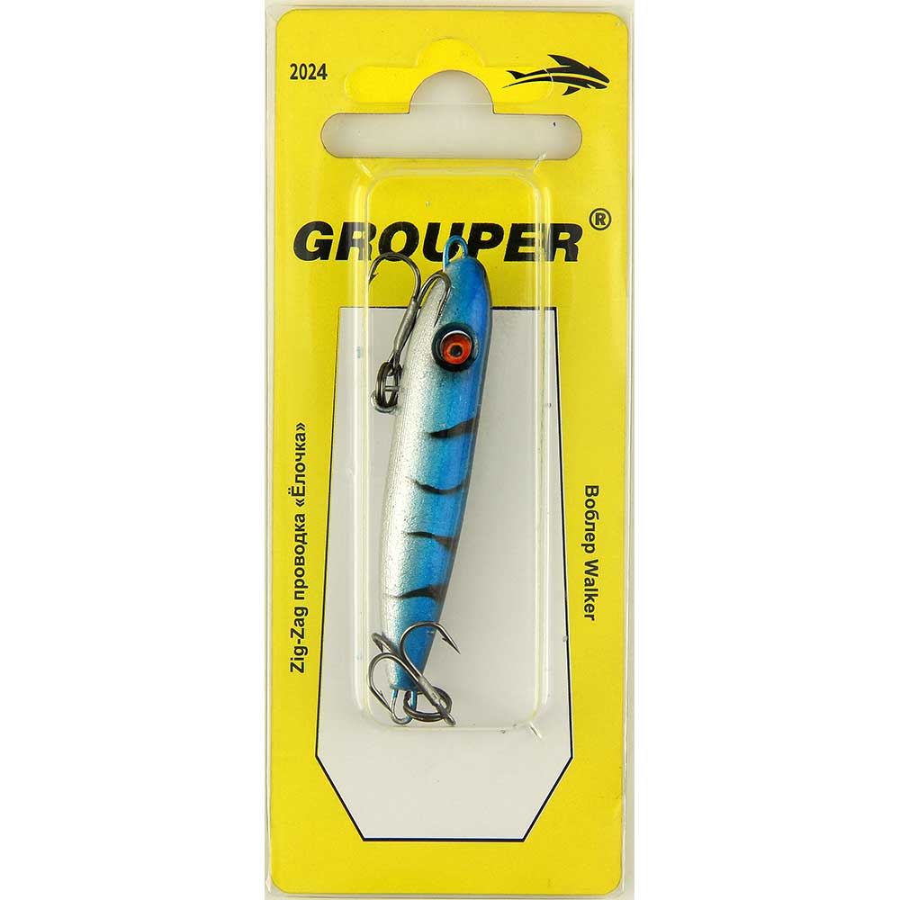 Воблер Walker Grouper поверхностный без лопасти 65мм цв.12
