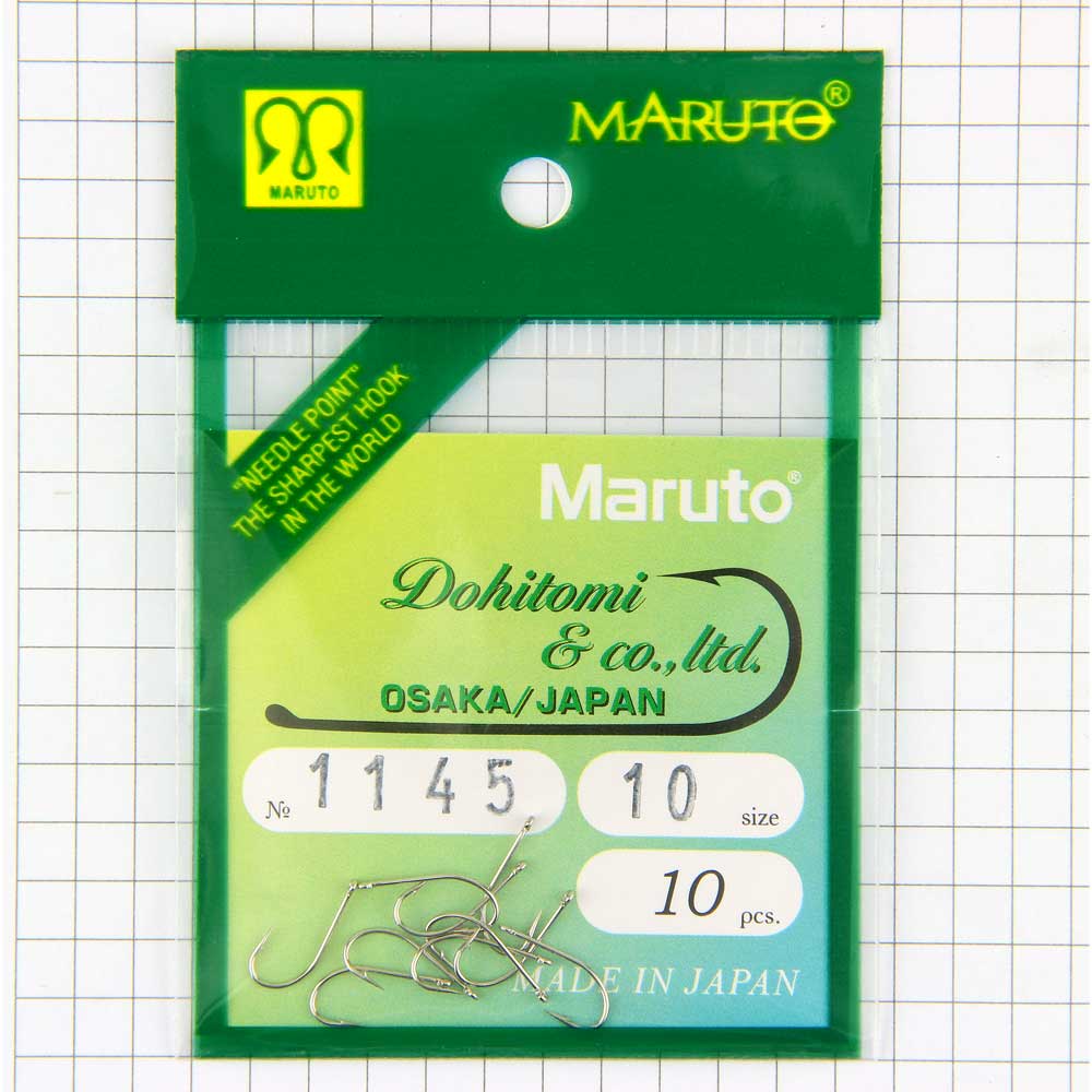 Крючки Maruto 1145 Ni №10 (10шт.) универсал