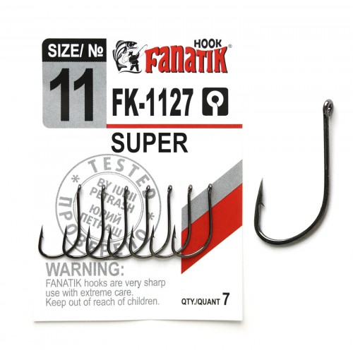 Крючки FANATIK FK-1127 SUPER №11 (7)