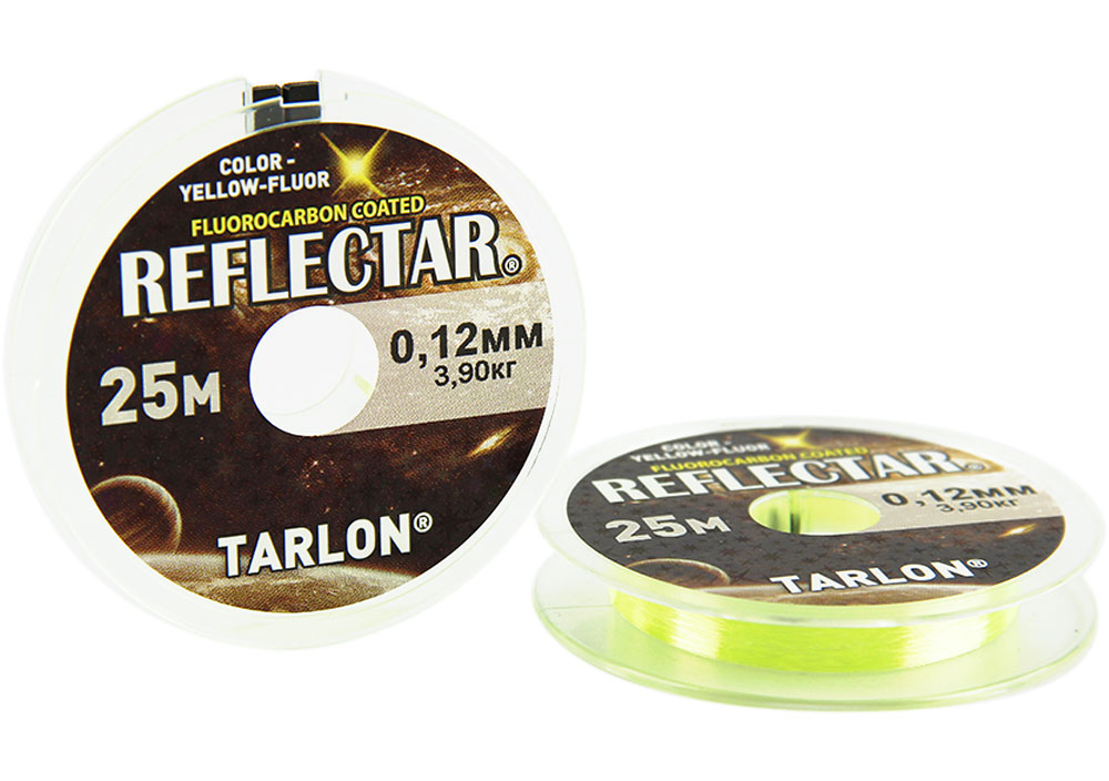 Леска Tarlon REFLECTAR 25м (цвет-флуоресц.желт) (016) 