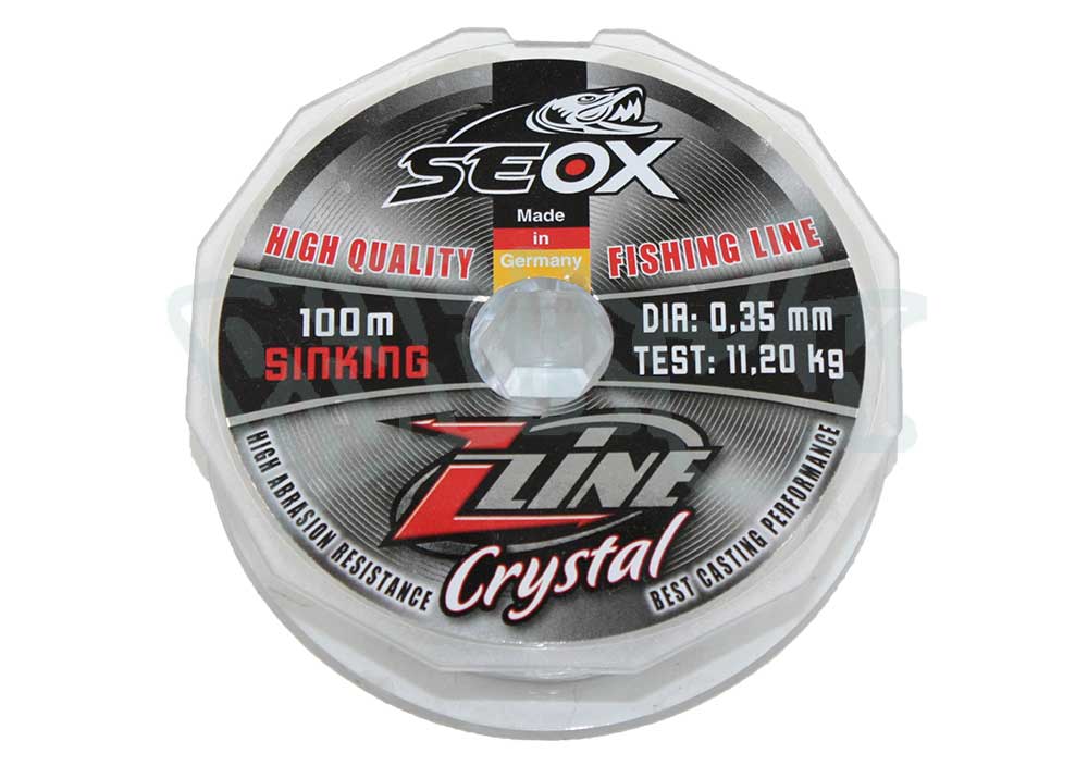 Леска SEOX-Cristal-sinking 100м (032)
