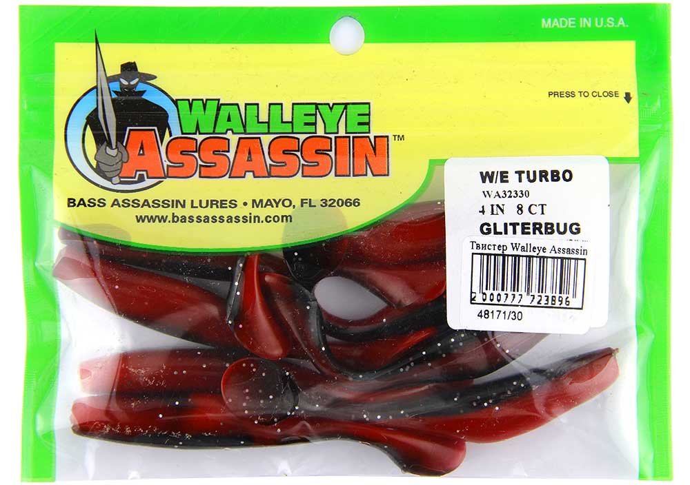 Твистер Walleye Assassin цв.30