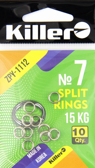Кольцо заводное Split rings №7 (1112)