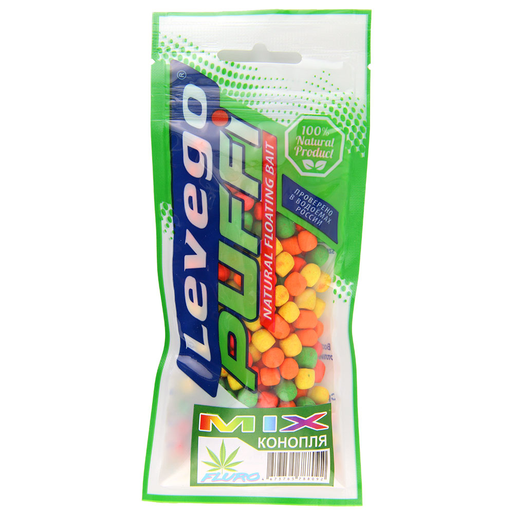 Тесто плавающее PUFFI LEVEGO mix 15гр КОНОПЛЯ