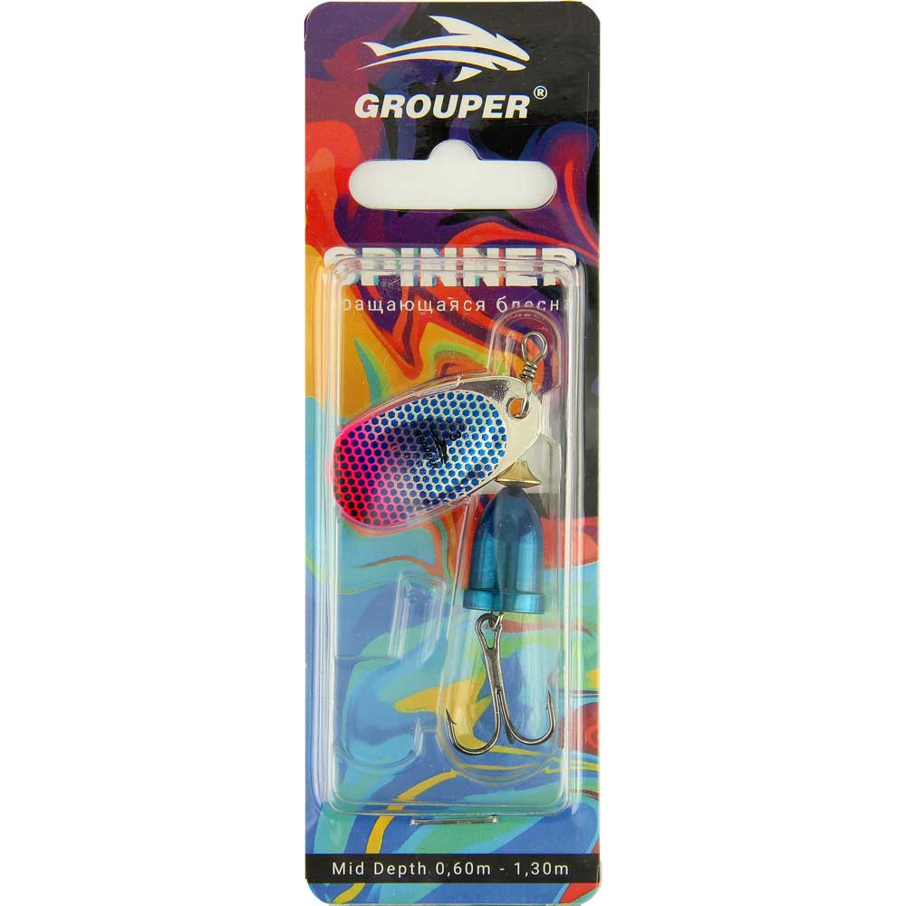 Блесна вертушка Spinner Grouper 3 цвет 009