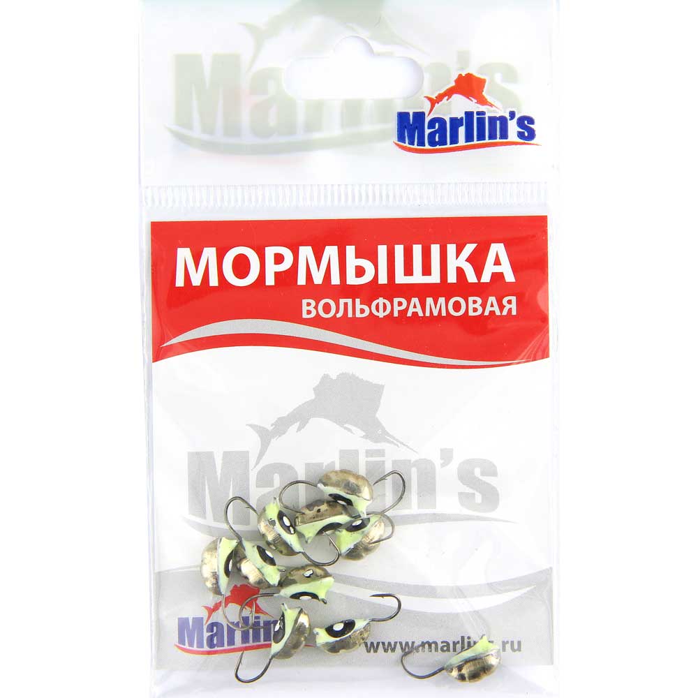Мормышка вольфрам Marlin`s Вятская личинка №3 7100-214