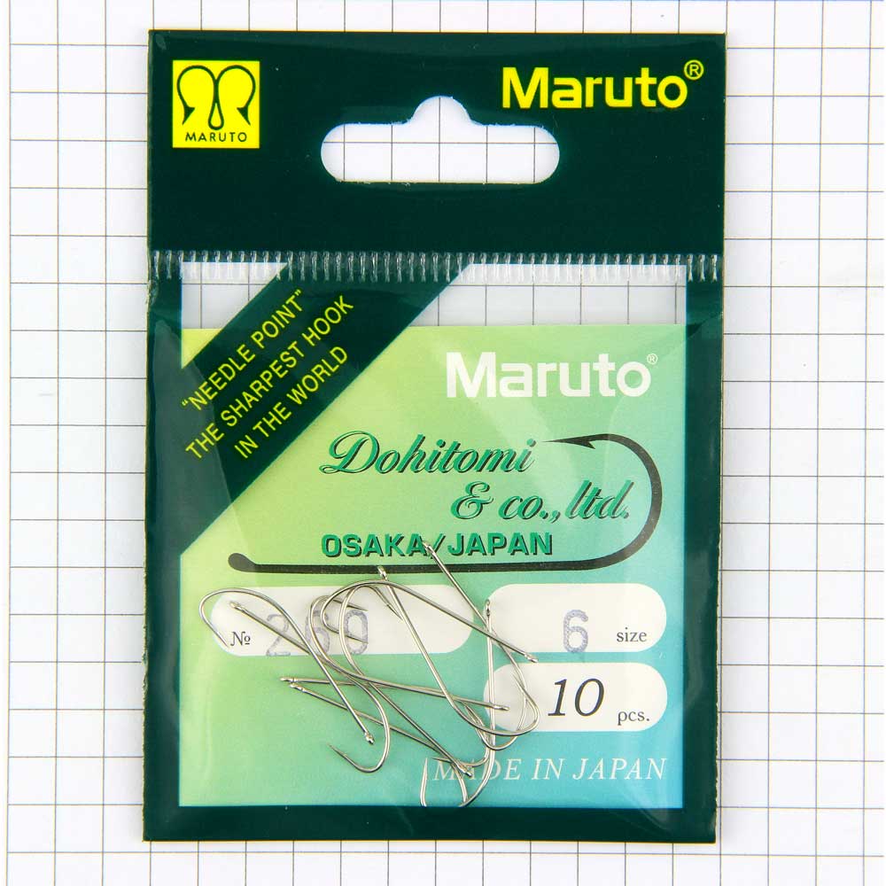 Крючки Maruto 260 Ni №6 (10шт.) универсал