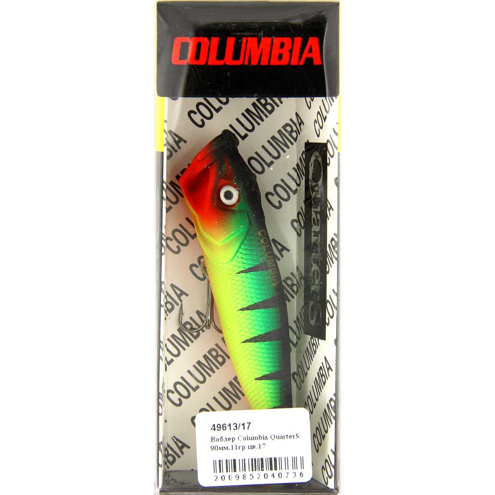Воблер Columbia QuarterS 90мм,11гр цв.17