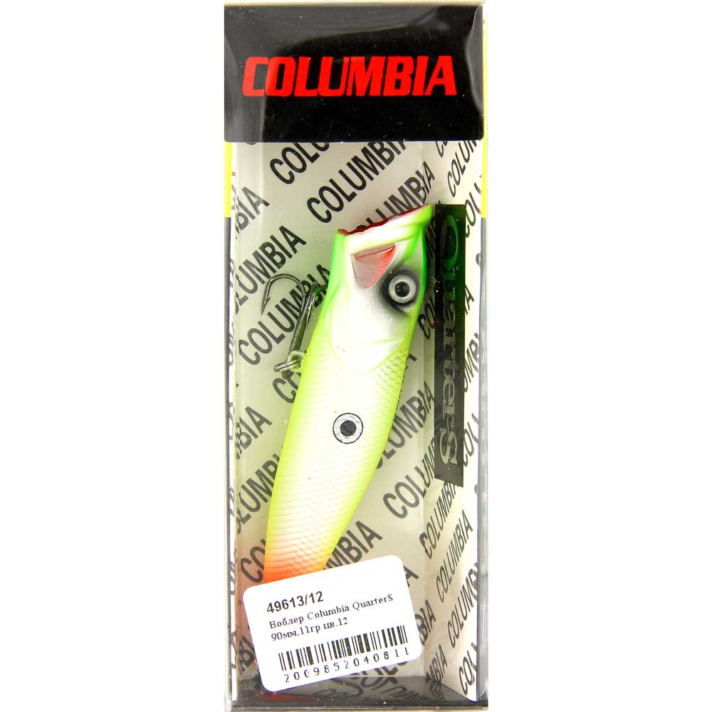 Воблер Columbia QuarterS 90мм,11гр цв.12