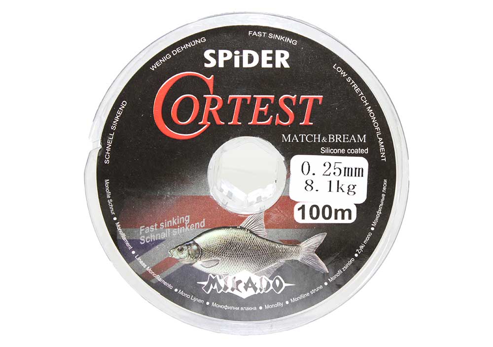 Леска SPIDER CORTEST 100m 0,45