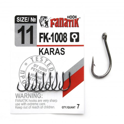 Крючки FANATIK FK-1008 KARAS №11 (7)