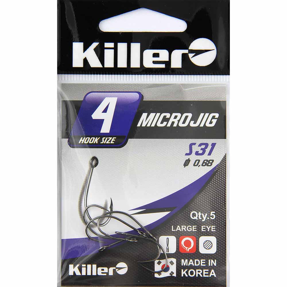 Крючки Killer Microjig S-31 №4