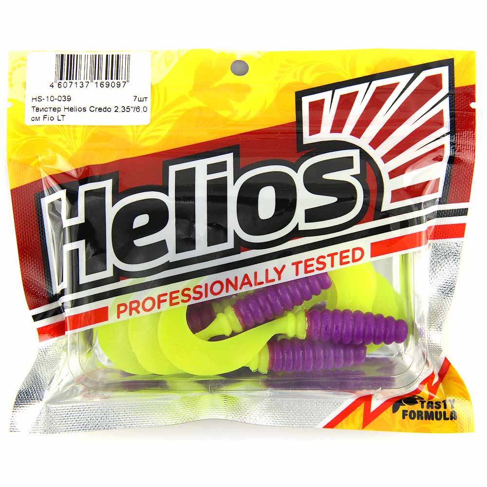 Твистер Helios Credo 2.35*/6см (7шт) HS-10-039