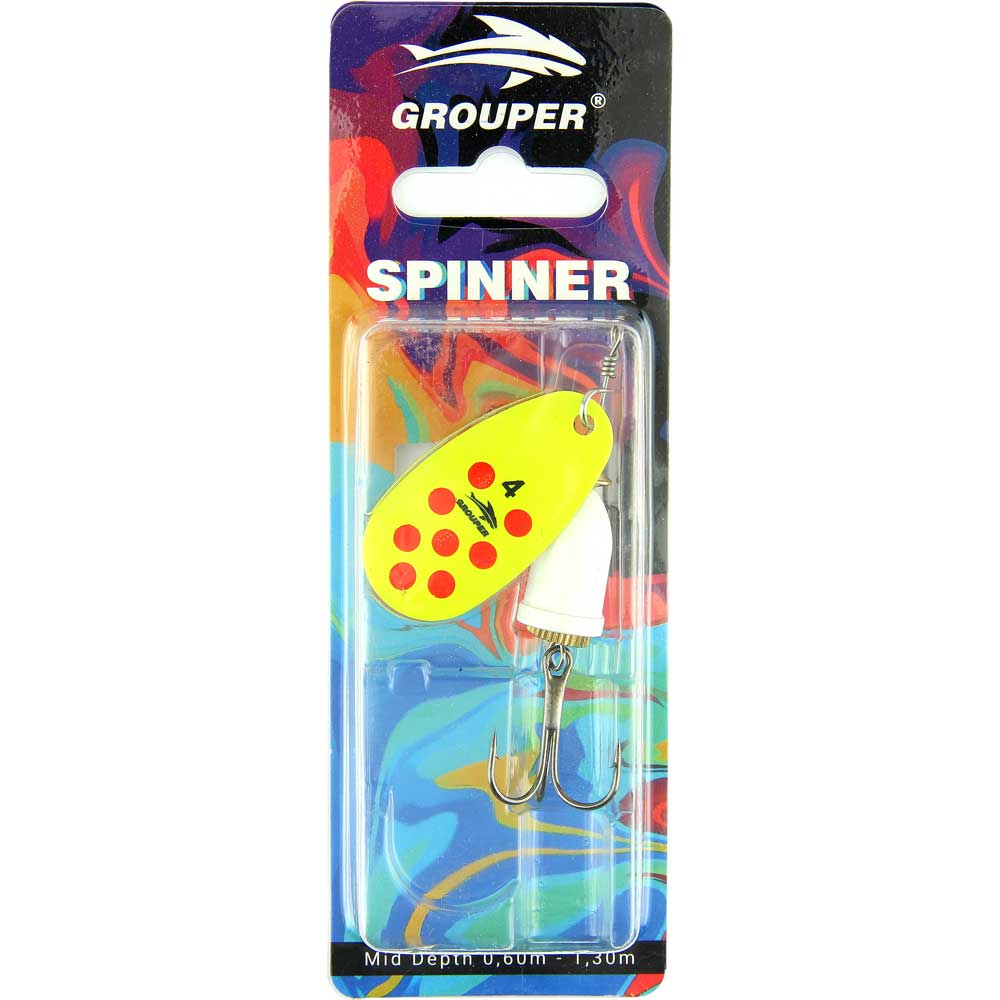 Блесна вертушка Spinner Grouper 4 цвет 010