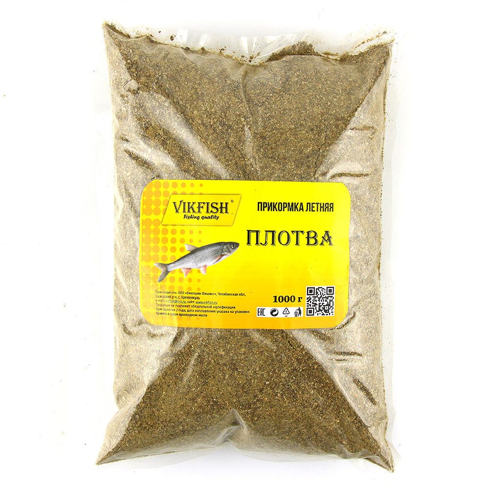 Прикормка VIKFISH Летняя Плотва 1000гр