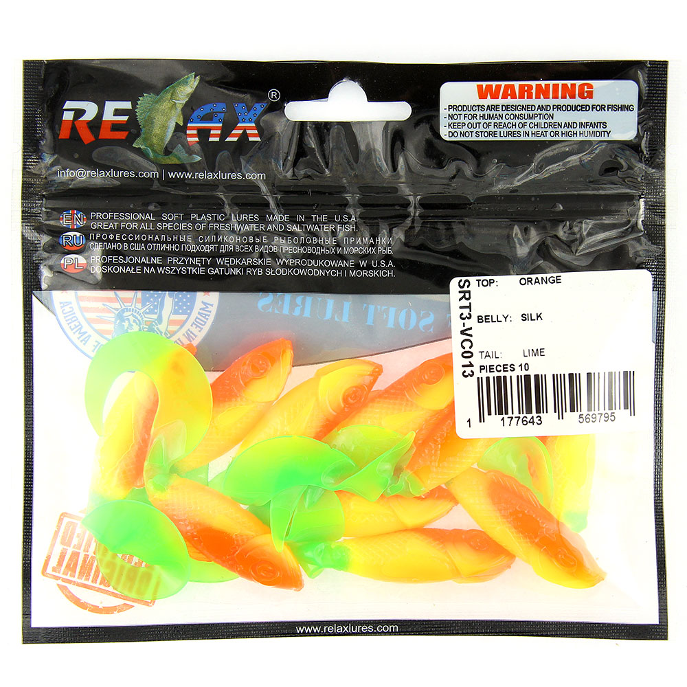 Риппер RELAX SUPER FISH 3" (7,5см) 10 шт.SRT3-VC013