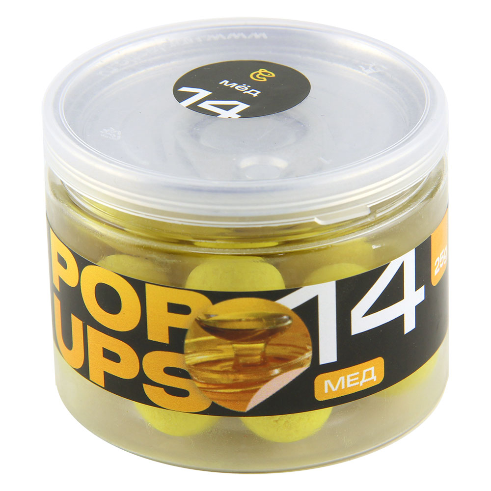 Бойлы CARPELLA POP-UP 14мм Мед (25г)