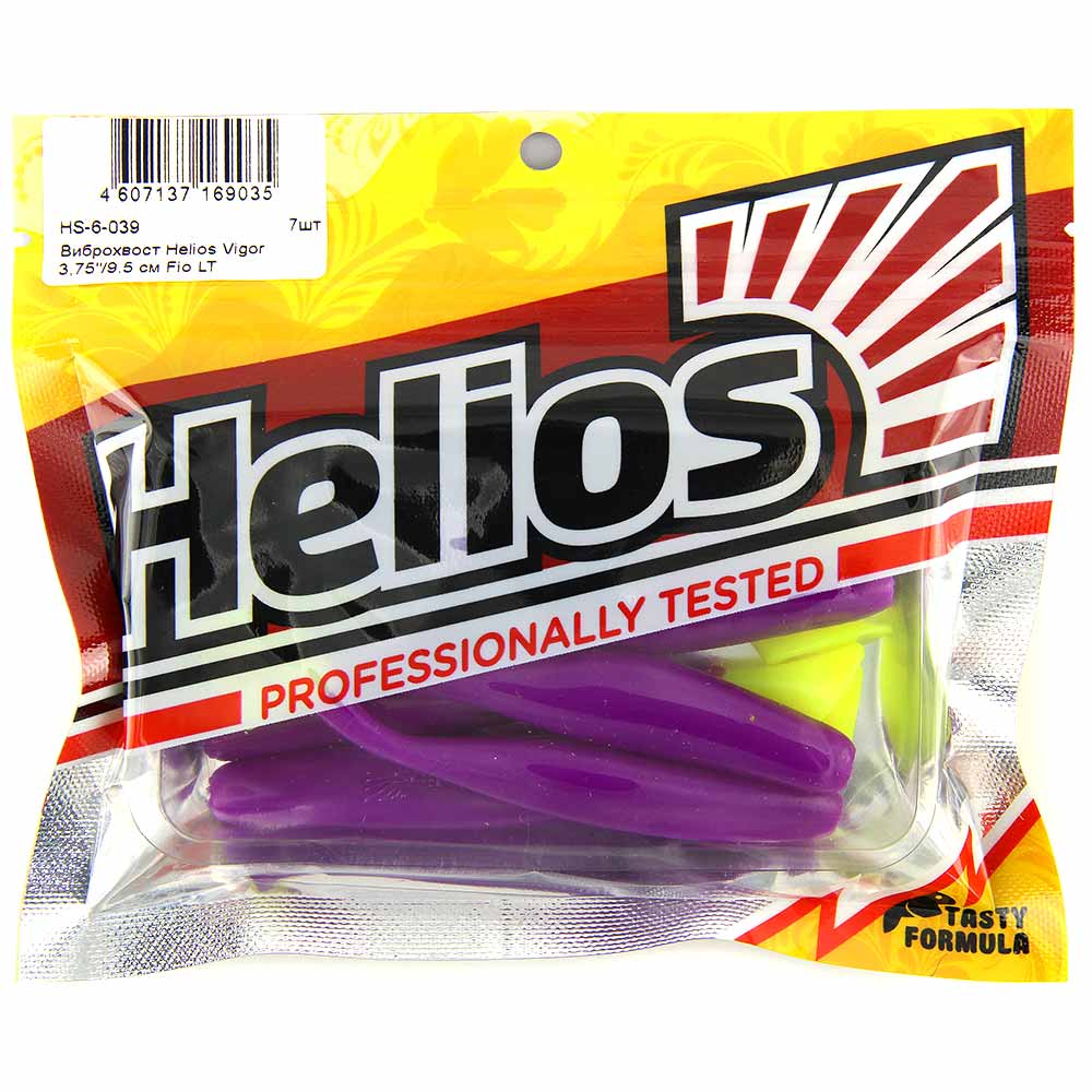Виброхвост Helios Vigor 3.75''/9.5см (7шт) (HS-6-039)