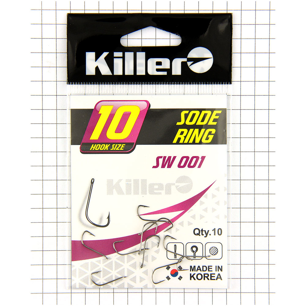 Крючки Killer SODE-RING №10 (001)